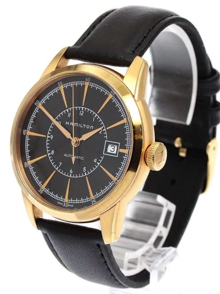 Hamilton American Classic Railroad H405550 Black Dial Automatic Men's_938052 — image 7 of 8